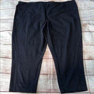 Xersion Black Athletic Leggings Size 1X